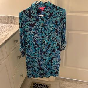 Lilly Pulitzer button dress